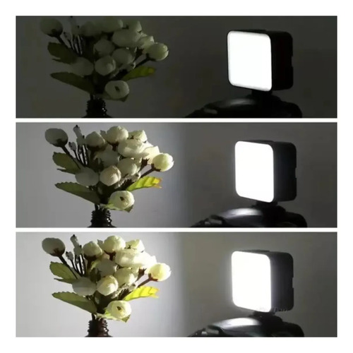 Mini Luz Led Con Clip Para Selfies Celular Tablet Laptop Negro — foto 9