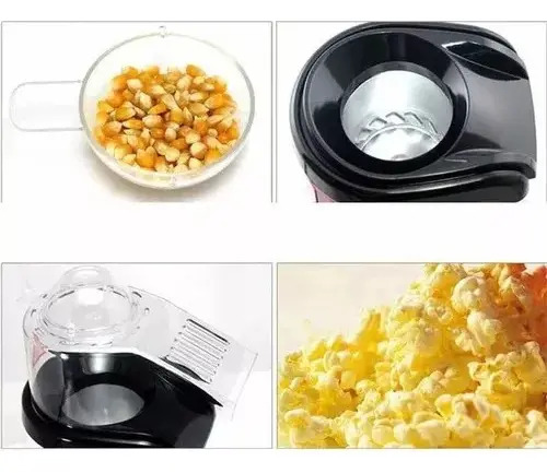 Mini Maquina Para Hacer Cotufas Cabritas Palomitas Rojo — foto 4