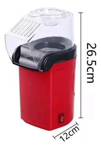 Mini Maquina Para Hacer Cotufas Cabritas Palomitas Rojo — foto 6