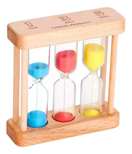 Mini Reloj De Arena De Colores 3 Tiempos Varios