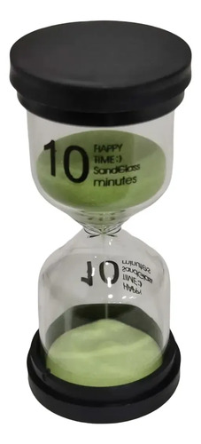 Mini Reloj De Arena Tiempo 10 Minutos Colores Varios