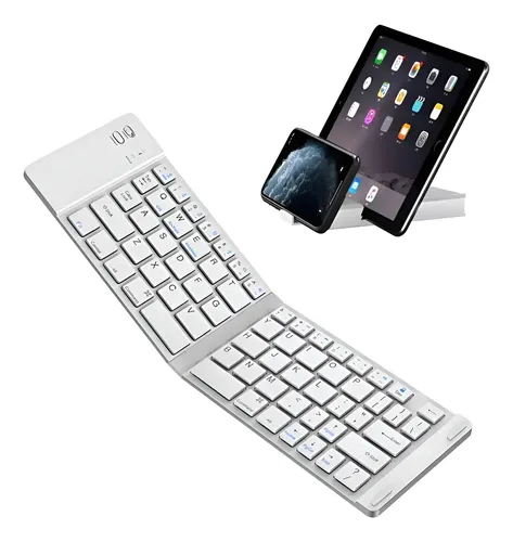 Mini Teclado Inalámbrico Plegable Portátil Con Bluetooth Varios Español Latinoamérica