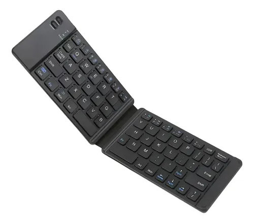 Mini Teclado Inalámbrico Plegable Portátil Con Bluetooth Varios Español Latinoamérica — foto 2