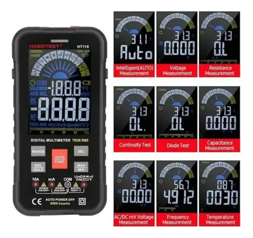 Multímetro Digital Smart Detector Polimetro Multitester — foto 3