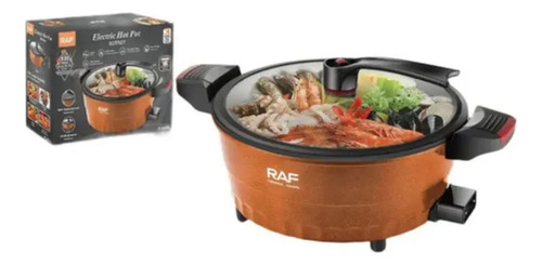 Olla Eléctrica A Presión 8 Litros R.5428l Naranja 50hz/60hz