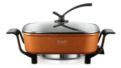 Olla Eléctrica Sartén Antiadherente Al Vapor 1350w Naranja 50/60hz — foto 9