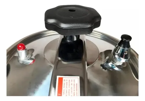 Ollas A Presión Aluminio 9litros Cacerola De Uso Domestico Plateado — foto 2