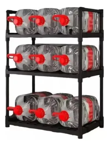 Organizador Rack Cocina 3 Niveles Especias Multifuncional Negro — foto 3