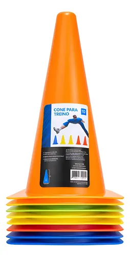 Pack 10 Conos Deportivos Entrenamiento 28cm Varios