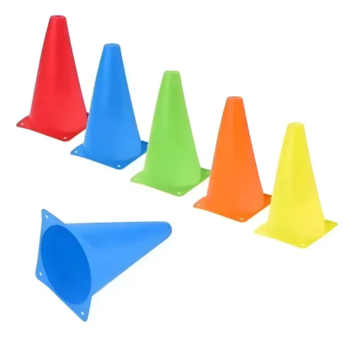 Pack 10 Conos Deportivos Entrenamiento 28cm Varios — foto 2