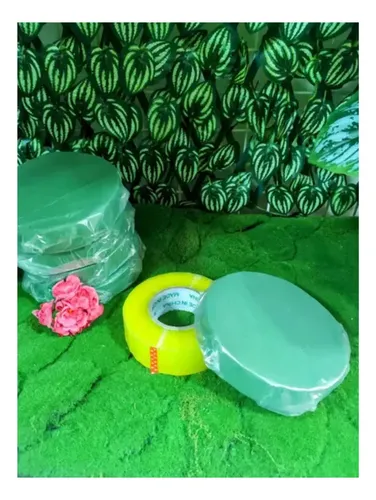 Pack 10 Unidades Oasis Espuma Arreglo Floral Circular — foto 3