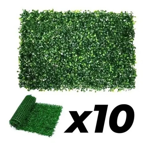 Pack 10 Unidades Pasto Palmeta Estilo Trébol Sintético 60x40 Trebol — foto 3
