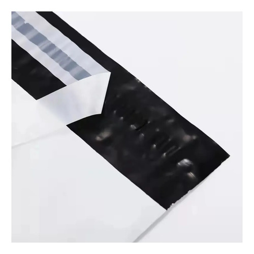 Pack 100 Bolsas Embalar Courier Autoadhesivo Blancas 40x55cm — foto 3