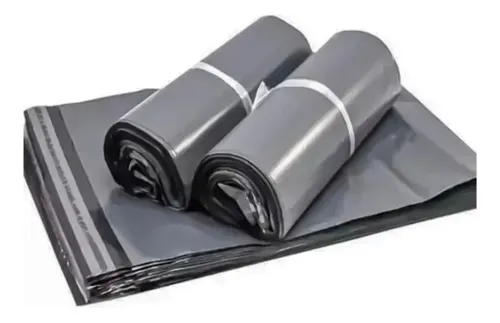 Pack 100 Bolsas Embalar Courier Autoadhesivo Negra 50x70cm — foto 3