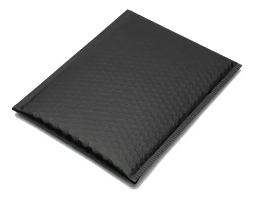 Pack 20 Bolsas Embalar Courier Con Acolchado Burbuja Negras 20x25cm — foto 5
