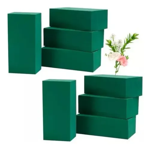 Pack 20 Unidades Oasis Espuma Arreglo Floral Venta Por Caja — foto 2