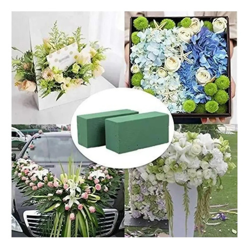 Pack 20 Unidades Oasis Espuma Arreglo Floral Venta Por Caja — foto 3