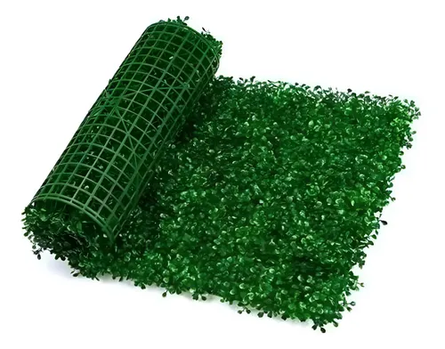 Pack 25 Unidades Pasto Palmeta Estilo Trébol Sintético 60x40 Cuadrada