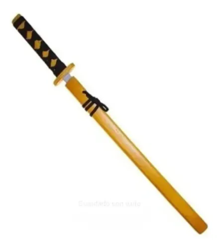 Pack 3 Katana Japonesa Madera De Colores Varios — foto 5