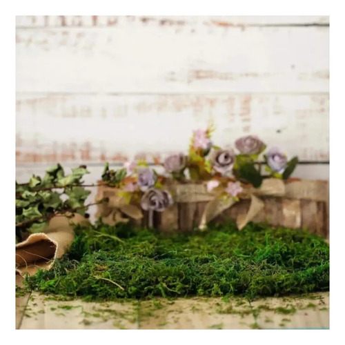 Pack 5 Musgo Artesanal Falso Musgo Verde, Artificial Plantas — foto 5