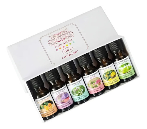 Pack 6 Esencias Para Difusor Humidificador Aceite Esencial — foto 3