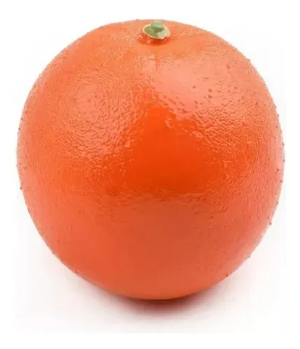 Pack De 5 Naranjas Artificiales Fruta Sintética Decoración Naranja