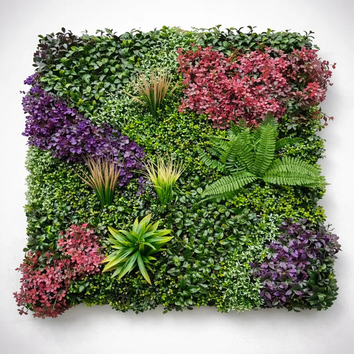 Palmeta Artificial Panel Decorativa 1x1m Fb0202