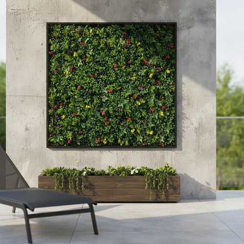 Palmeta Artificial Panel Decorativa 1x1m Fb0206 — foto 3