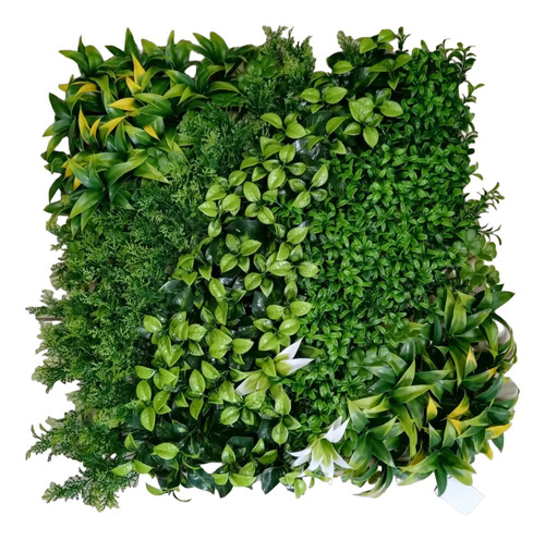 Palmeta Artificial Panel Decorativa 50x50 Verde