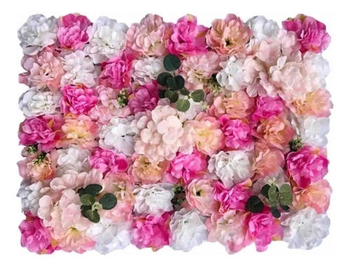 Pared De Flores Artificiales Oweru Panel Decorativo 60x40cm — foto 2