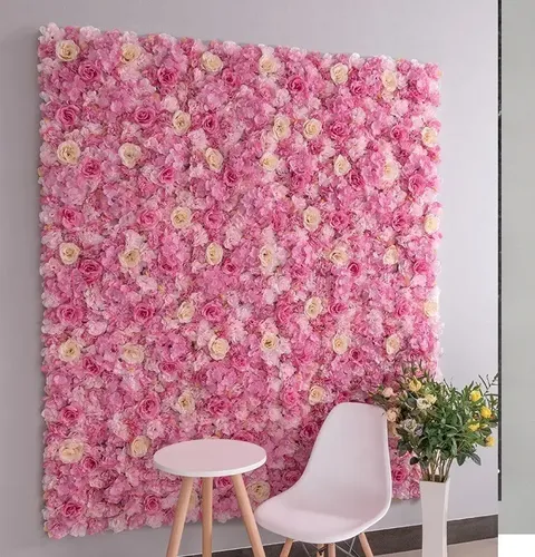 Pared De Flores Artificiales Oweru Panel Decorativo 60x40cm — foto 5