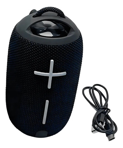 Parlante Altavoz Portátil Inalámbrica V 5.0 A Prueba De Agua Color Negro — foto 2