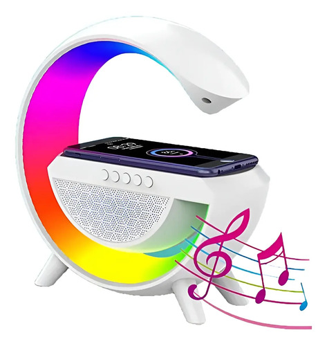 Parlante Genérica Bt-2301 Portátil Con Bluetooth Blanca Blanco — foto 5