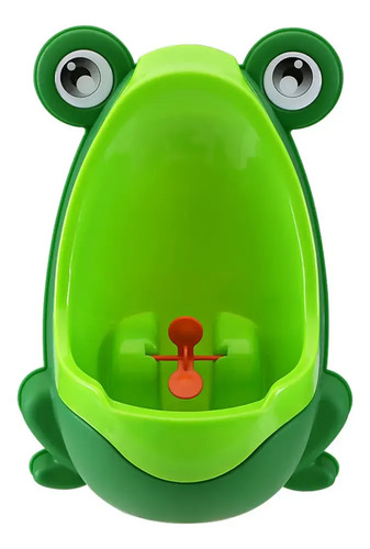 Pelela Infantil De Rana Verde Antisalpicaduras 1l Verde