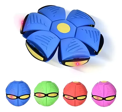 Pelota Magica Luz Led Cambia Forma Moda Disco Kids