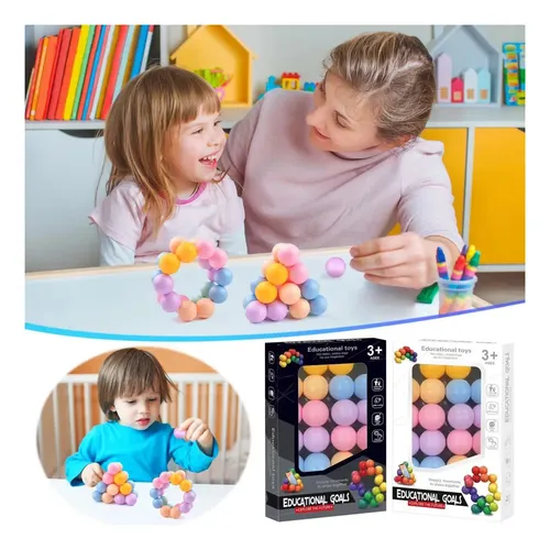 Pelotas Sensoriales Juguetes Educativo Antiestrés Motricidad — foto 5