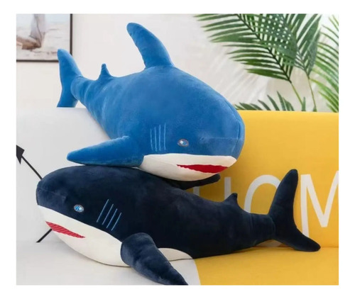 Peluche Animal Tiburón Suave Premium 50 Cm Azar — foto 2