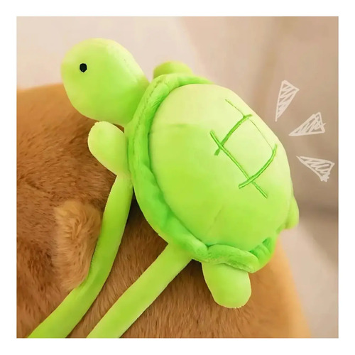Peluche Capibara 65 Cm Grande Con Mochila Kawaii Marrón — foto 4