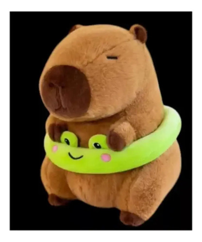 Peluche Capibara Con Flotador 30 Cm Animales Kawaii Capibara — foto 3