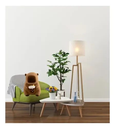 Peluche Capibara Con Vaso De Cappuccino 30cm Kawaii Capibara — foto 2