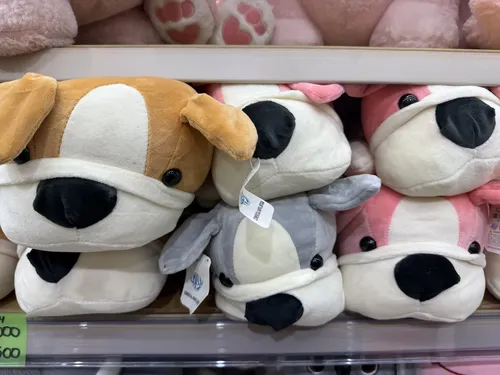 Peluche Cojín Perro Bulldog Suave Kawaii Lindo Tierno Varios Perrito — foto 5