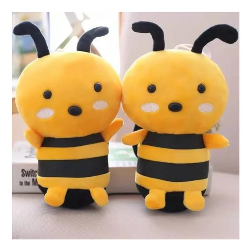 Peluche De Abeja 18 Cm Cojín De Felpa Kawaii Abeja — foto 2