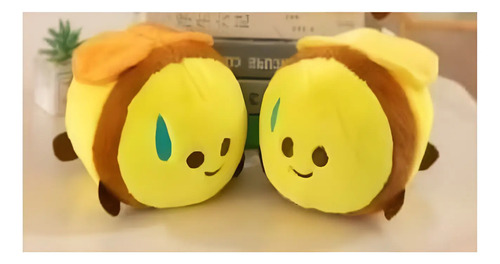 Peluche De Abeja 23 Cm Cojín De Felpa Kawaii Amarillo