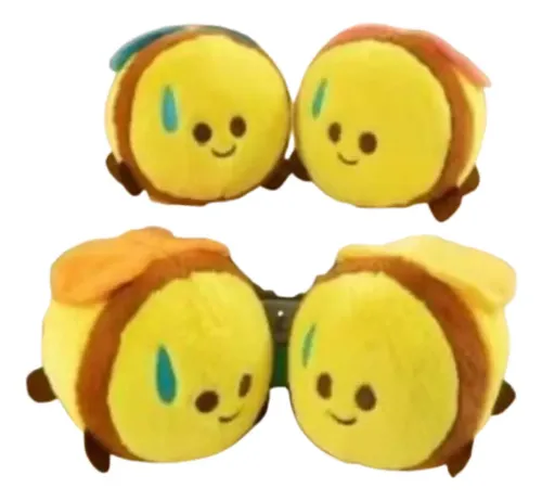 Peluche De Abeja 23 Cm Cojín De Felpa Kawaii Amarillo — foto 2