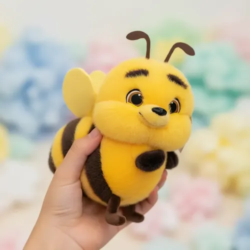 Peluche De Abeja Abejita 20 Cm Animales Kawaii Amarillo — foto 2