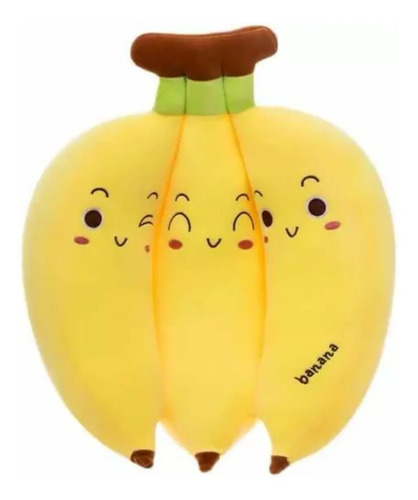 Peluche De Banana 25 Cm Almohada Felpa Kawaii Amarillo — foto 2