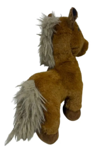 Peluche De Caballito 28 Cm Animales Kawaii Marrón — foto 3