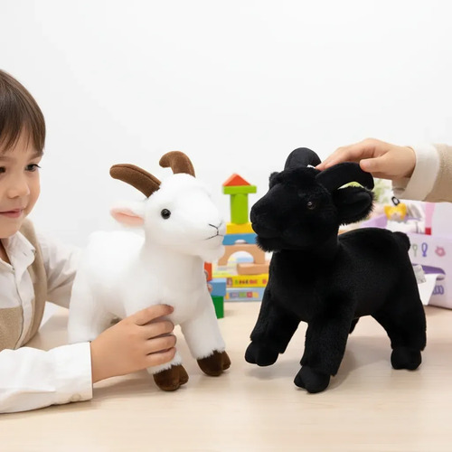Peluche De Cabra 40 Cm Animales Kawaii Varios — foto 3