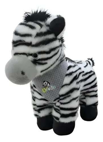 Peluche De Cebra Bebe 30 Cm Animales Kawaii Cebra