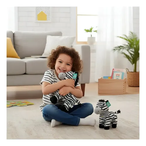 Peluche De Cebra Bebe 30 Cm Animales Kawaii Cebra — foto 3